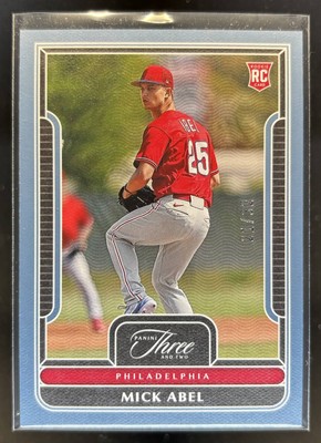 2023 Panini Three and Two Mick Abel Full Count /32 Philadelphia Phillies #52