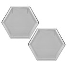  2 Pcs Wall Mounted Display Case Clear Box Dustproof Figurine for Figures