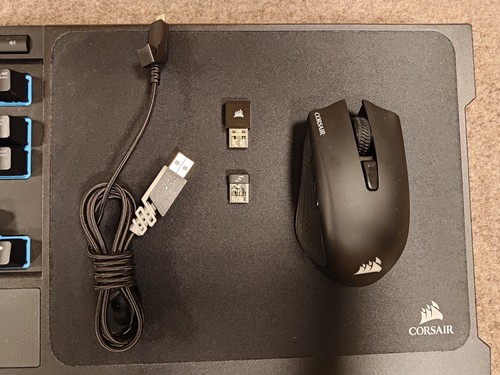 Corsair K63 Lapboard With Corsair Harpoon Mouse - Bild 3 von 3
