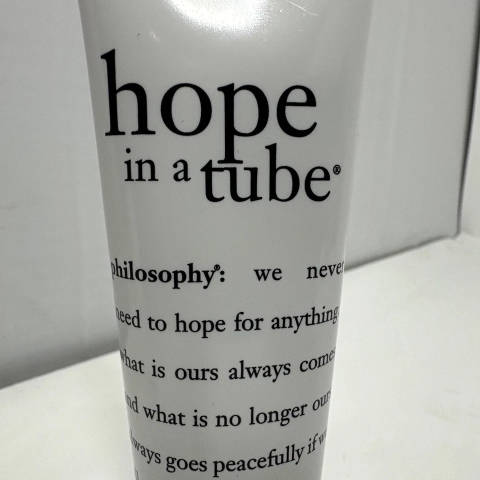 Philosophy HOPE IN A TUBE 眼唇紧致霜 1.7 盎司全新未拆封 — 第 2/4 张图片