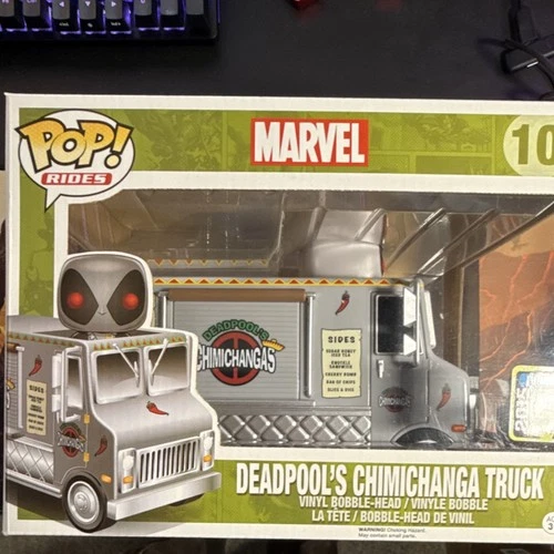 Funko Pop! Rides Marvel Deadpool Chimichanga Truck 2015 Summer Convention #10