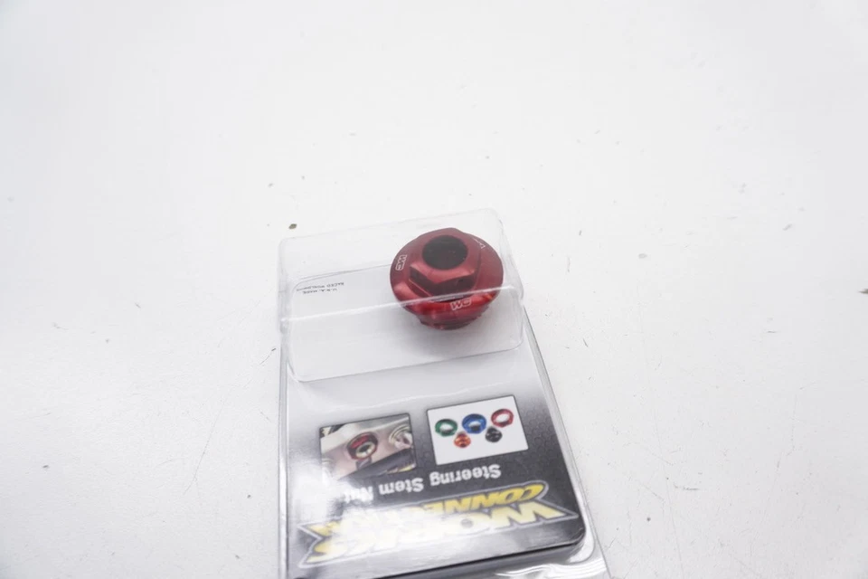 KTM Husqvarna Gas Gas Works Connection Steering Stem Nut Red 24-405 125-450 M50 - Image 3 of 4