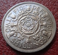 1963 BRITISH FLORIN IN UNCIRCULATED CONDITION