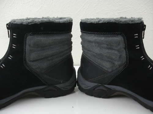 Damen-Winterstiefel 9 M Ahnu Placer schwarz Sherpa Wildleder wasserdicht Wandern Reißverschluss - Bild 2 von 17