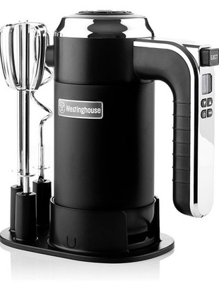 Westinghouse Retro Handmixer, 350 Watt, Schwarz