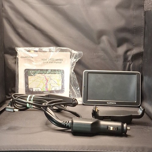 Garmin NUVI 2460 Automotive GPS Receiver with traffic cable bundle - Picture 1 of 9