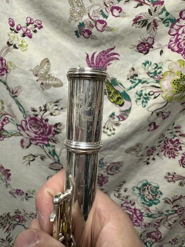 ELKHART by Vincent Bach International 101FLU Curved Head Flute *As Seen* - Picture 6 of 11