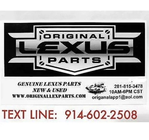 *NEW LEXUS LS460  FRONT BUMPER SENSOR WIRE HARNESS 2010-2012 PARKING OEM - Picture 3 of 3