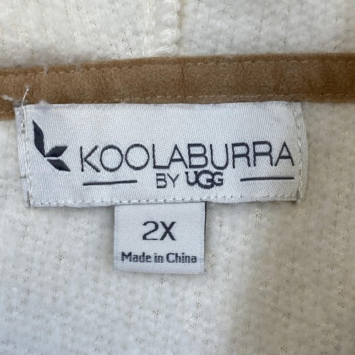 Koolaburra by UGG Pullover Hoodie Damen 2XL creme Sherpa Fleece weich warm kuschelig - Bild 4 von 9