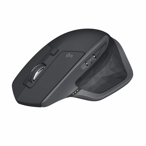 Mysz bezprzewodowa Logitech MX Master 2S ergonomiczna, akumulatorowa, grafitowa bez klucza sprzętowego - Zdjęcie 5 z 10