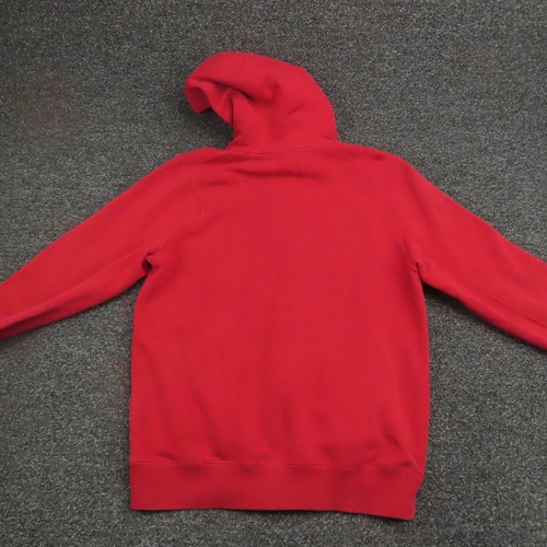 Jordan Hoodie Mens Medium Red Full Zip Sweatshirt Black Jumpman Basketball Nike - Picture 9 of 11