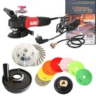 220 Volt Electric Concrete Cement Diamond Wet Polishing Grinding Kit Polisher