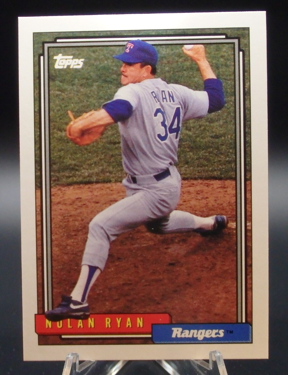 1992 Topps #1 Nolan Ryan NM