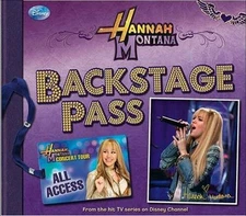 Hannah Montana: Backstage Pass - Hardcover By King, M C - VERY GOOD