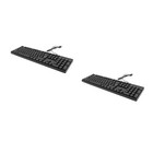 2pcs USB Keyboard Electronic Keyboard Numeric Keypad Arabic Compact Keyboard