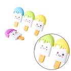  20 PCS Novelty Erasers Ice Cream Painting Stationery Students School Gift