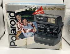 Vintage Polaroid One Step Flash Autofocus 600 Instant Film Camera