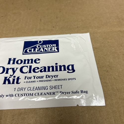 Custom Cleaner Home Dry Cleaning Kit 1 Dry Cleaning Sheet - Foto 3 di 5