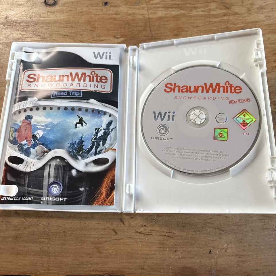 Shaun White Snowboarding Nintendo Wii PAL Complete with Manual Free Post - Image 3 of 4