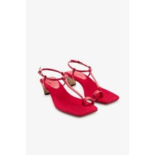 ZARA SPLIT SUEDE LIMITED EDITION SANDALS