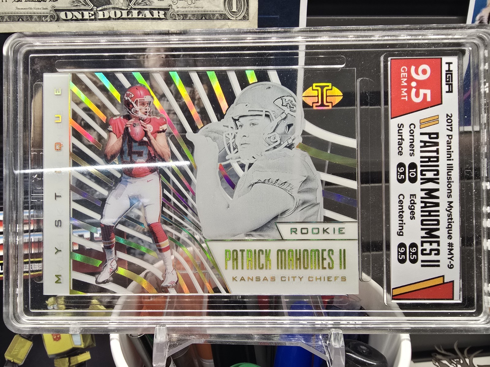 2017 Illusions Mystique Patrick Mahomes RC