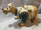 Very Rare large ceramic bear pooping candy dispenser