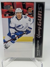 2021-22 Upper Deck Series 2 #453 Taylor Raddysh Young Guns Rookie Lightning
