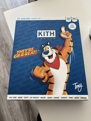 #ad KITH Treats Kelloggs Tony The Tiger Size L $99.95