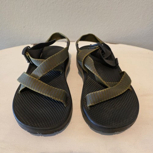 Chaco Z1 Sandali Classici Estivi Uomo 9 Verde Nero Esterno Acqua (Vedi Desc)