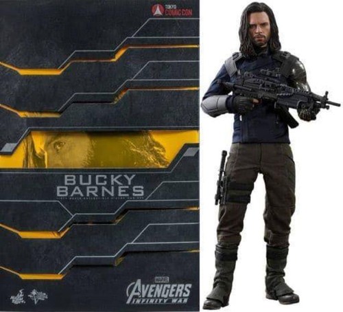 Figura de Bucky Barnes de los Vengadores Infinity War exclusiva de la Comic-Con de Hot Toys - Imagen 2 de 12