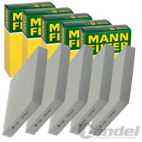 5X Mann-Filter CU 2345 Innenraumfilter Pollenfilter 5-STÜCK!