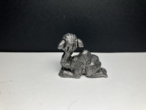 Pewter Miniature Camel Figurine Vintage Metal * Michael Rucker - Picture 6 of 7
