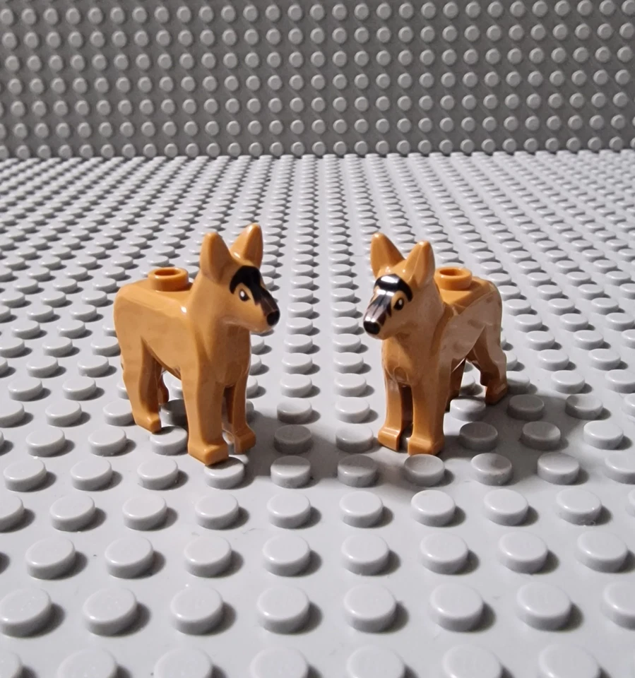 LEGO City Tier Tiere Hund Schäferhund Braun Brown Dog 92586 P40 - Bild 1 von 1