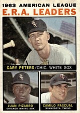 1964 TOPPS BASEBALL ASSORTED SINGLES U-PICK #1-107