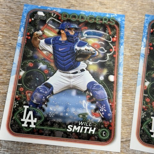 2024 Topps Holiday Los Angeles Dodgers Team Lot - 5 Karten Yoshinobu Yamamoto RC - Bild 11 von 15