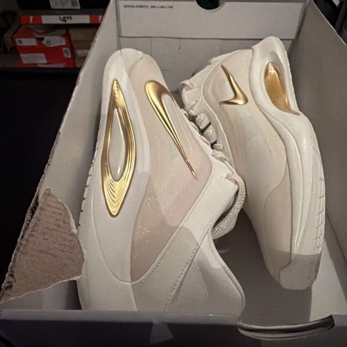 Nike A'One A'ja Wilson Gold Dynasty FZ8605-102 Damen Größe 15 / Herren 13,5 nby - Bild 6 von 6