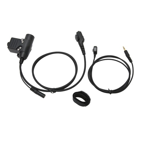 `Walkie Talkie Push-To-Talk Połączenie 2-drożne radio Handheld Mic U94 Ptt Earp - Zdjęcie 6 z 22