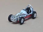 1:64 Hot Wheels Limited Edition Vintage Racing Sprint Car White Red Black #32