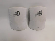 Vintage,Cooper EKP Xl  Hockey Goalie Knee Guards White Sr ,XL Adult,No Tariffs