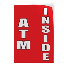 Door Decals Vertical Vinyl Stickers Multiple Sizes Atm Inside E Industrial Vinyl