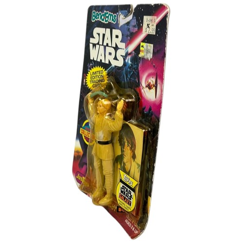 Star Wars Bend Ems Luke Skywalker Bendable Figure JusToys New Sealed - Picture 2 of 6