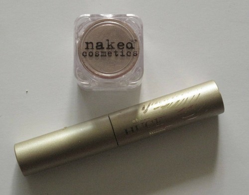 Naked Cosmetics Eyeshadow Nat. Nude & Stila Huge Extreme Lash Mascara Bundle Bl - Picture 1 of 2