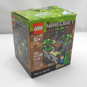 Lego-Minecraft-21102-Micro-World-Original-Box-Missing-Pieces-No-Instructions