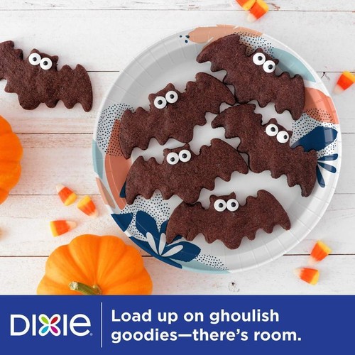 10 Inch Disposable Paper Plates 150 Count Durable Leak Resistant Multi Color New - Picture 3 of 11