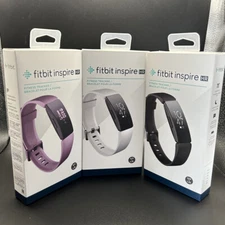 NEW Fitbit Inspire HR Activity Tracker & Heart Rate More Color Small+Large FB413