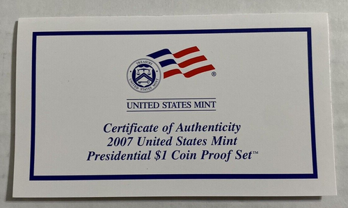 2007s 50 State Quarters US Mint Silver Proof Set. Complete with Box and COA. - Picture 13 of 15