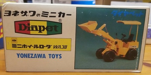 Diapet Construction Mini Wheel Loader WA30 K-58 1/25 Diecast Yonezawa Vtg - Picture 5 of 5