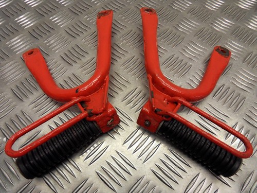 Honda CRM 50 RR Paar hintere Pillion Fußbügel 1992 bis 1998 - Bild 4 von 11