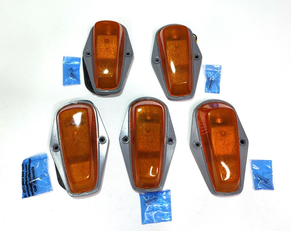 Fits Ford F600 72 - 74 dump truck dome cab lamps lights 5 | eBay