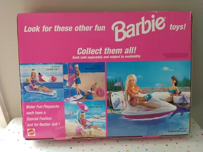 1998 Vintage Barbie Cascading Water Fountain Pool Summer Fun